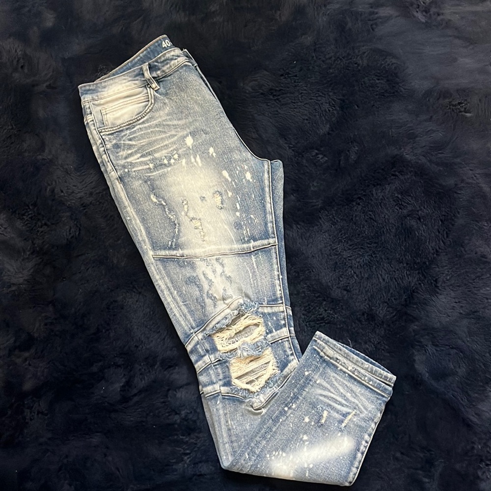 Distressed Denim Size 40